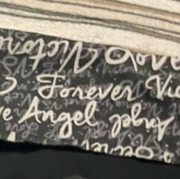 FOLDOVER VS PINK YOGA PANTS LEGGINGS FLARE WIDE FOLD OVER VINTAGE - Picture 5 of 11